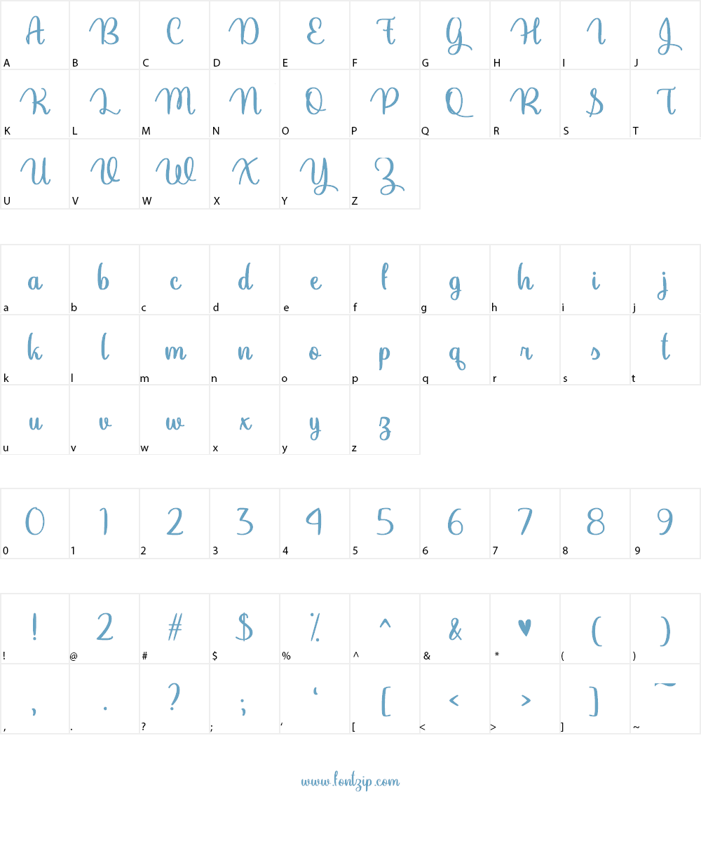 Rebellious Af Font Character